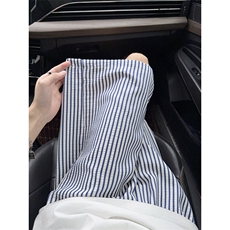 B221美式ins高街暗黑条纹短裤五分裤LK25471-特P18控38，男装休闲裤，电商B221