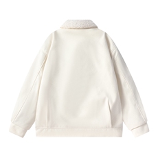 冬装加绒加厚毛呢男士棉服呢子厚外套情侣羊羔毛棉衣M8001-P110，男装棉衣，电商A006