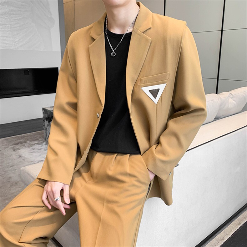 春秋款西服西裤套装两件套A328-2282-P170-K259,男装西服,星座406