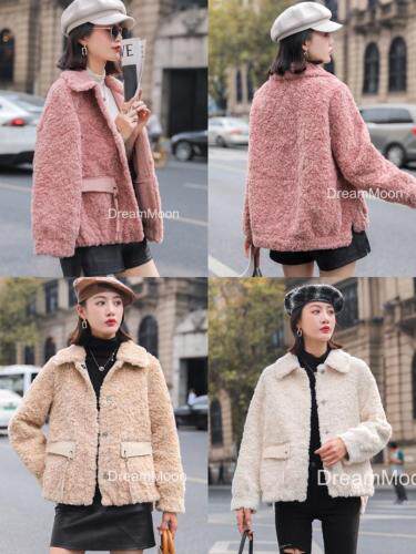 欧韩风颗粒皮毛一体,女装,梦中秋月