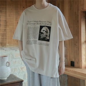 814-1-T4803-P45 58 美式印花短袖T恤（260克棉）图片