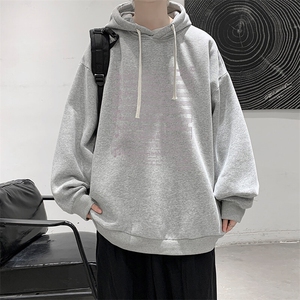 连帽卫衣男大码胖子帽衫大号运动服WY2428-P35图片