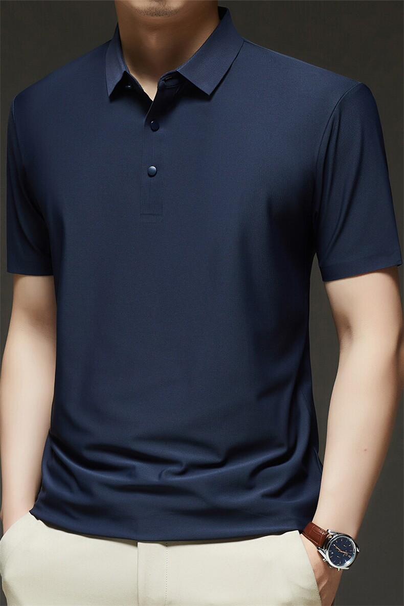 BGW802508春夏男士新款短袖T恤青年修身翻领体恤休闲POLO衫,男装Polo衫,电商B360