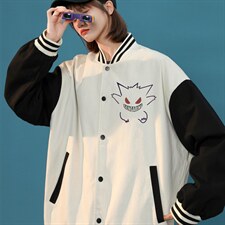 中性风 春秋季情侣棒球服男女休闲夹克女时尚外套男BQF291-P50图片