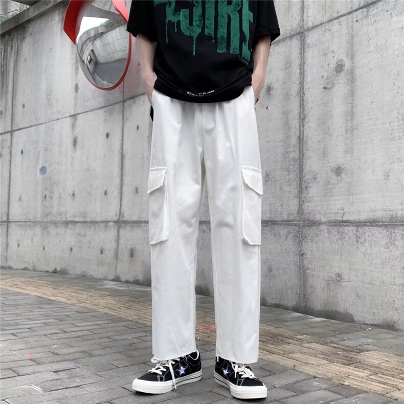 男秋季新款港风休闲裤WK193P30图片