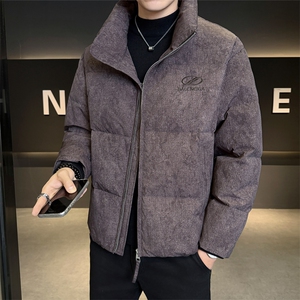 标90 男休闲立领羽绒服 图案面包服外套上衣 A329-YR2567-P255图片