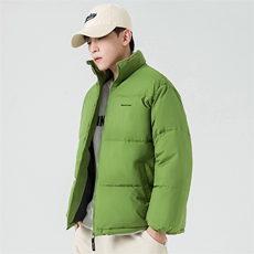 情侣款刺绣棉衣男加厚男士棉服立领棉袄冬季潮流A266-WMY2230-P65，男装棉衣，电商A266