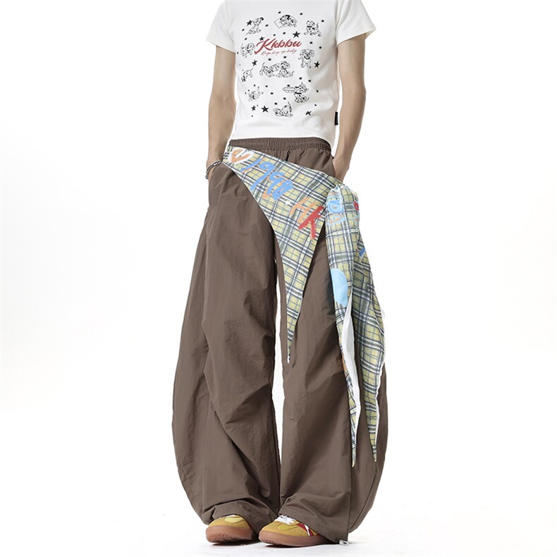(现货)1218(原611-3)BK3078特价P46美式复古屁帘拼接工装裤,男装工装外套,星座1218（原611-3）
