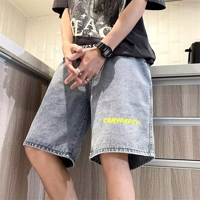 青春流行ins男直筒水洗牛仔裤P36,男装牛仔裤,星座1116-2