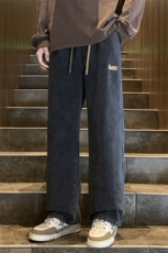 冬季加绒加厚牛仔裤男棉裤秋裤保暖抗寒宽松直筒裤子130-1-P48，男装牛仔裤，星座1006-1