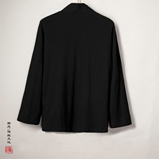 2025秋冬新款风男装改良汉服新中式道袍TZ01P85，男装民族服装，钱塘802