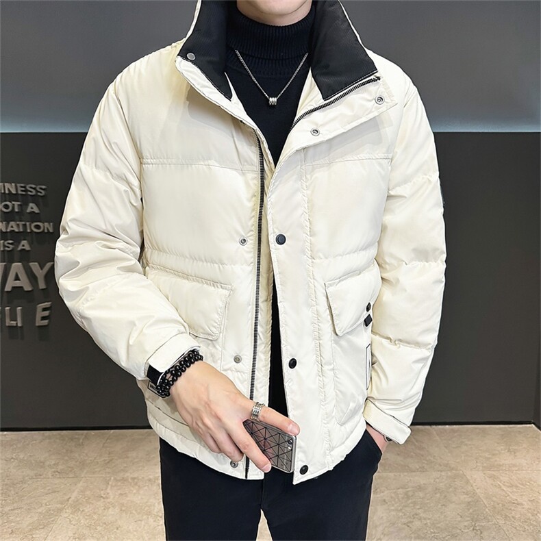2025冬季店主风高品质标85白鸭绒休闲印花羽绒服男23893-P260图片