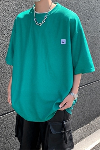 8XL-M 重磅！特大码T潮牌上衣男中性华夫格短袖T恤DX304P25控39图片