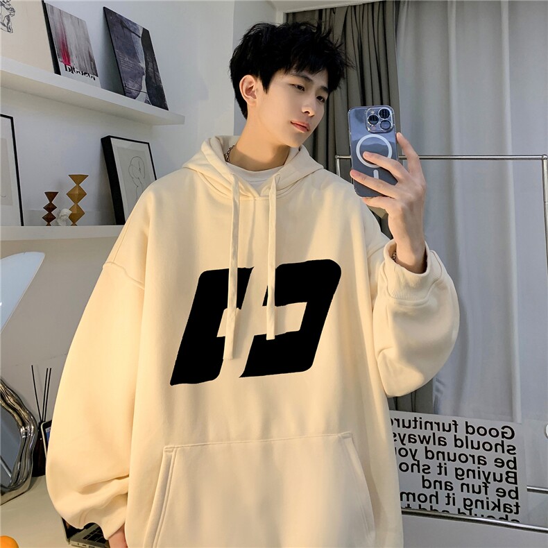 ！重磅大码M-4XL得物品质加厚连帽卫衣RH6228-特P35加绒42,男装卫衣,星座610B-1