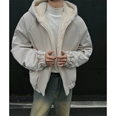 xz514-817-P115新款上架【座山雕】加绒连帽加厚棉服黑灰墙，男装棉衣，星座514