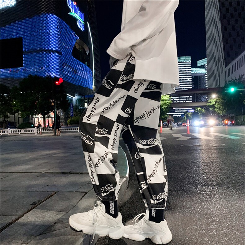 男装秋冬季款新款日系可乐裤子运动休闲潮714-2，男装休闲裤，星座1404-3