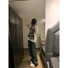 BK897HH-特P28美式复古乐队人像印花短袖T恤男女，男装T恤，星座1007（原301D）