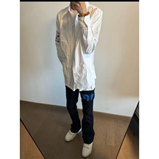 26春美潮正肩长袖衬衫W1990/特P42，男装衬衫，电商B350