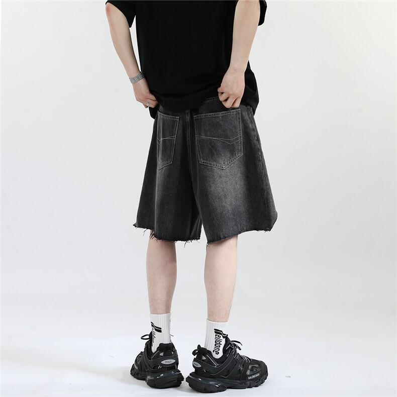 xz905-2-Z037#P45牛仔短裤,男装牛仔裤,星座905-2