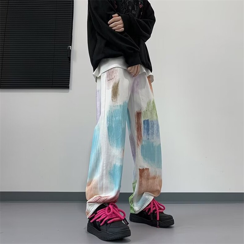 美式牛仔裤男款秋季长裤潮B6033P50,男装牛仔裤,星座1116-2