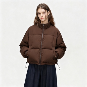 可二开立领短款面包服时尚保暖棉服A247-MY500特批65图片