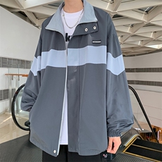 秋季薄款双面穿外套2023新款潮流休闲帅气棒球服夹克W1257-P54，男装夹克，星座512-2