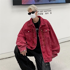 秋季新款男时尚潮牛仔外套J3608P75，男装夹克，星座1116-2