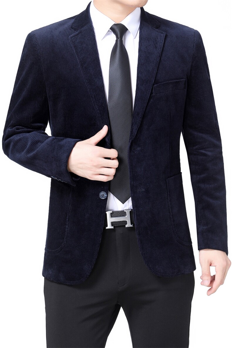 男士2023年秋季新款长袖休闲西服中青年纯色便服外套AJY1988-P155，男装西服，电商B212（原钱塘6029）