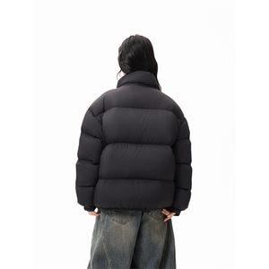 90%绒新标有报韩版宽松羽绒服外套上衣Y993/P350现货,复古白鞋搭配什么衣服图片图片