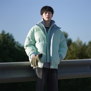 冬季新品得物美式潮流高品质格子加绒加厚棉衣外套棉服MY5566-P88图片