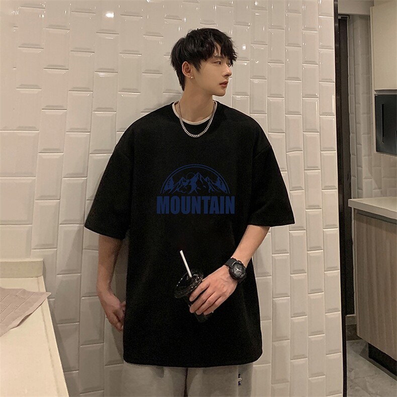 麂皮绒短袖t恤男大码半袖男JD82255-P25,男装T恤,电商A040