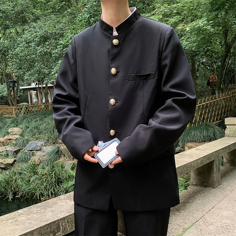 新中式立领西装外套男女胖子加大复古中山装休闲风小西服-XY85,男装西服套装,星座601-1