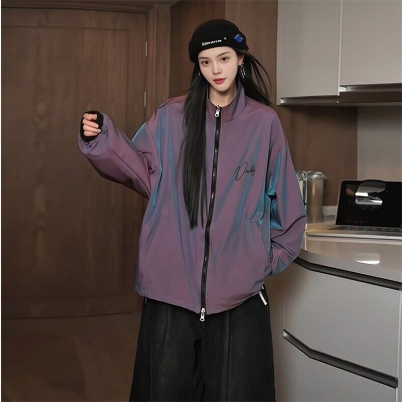 网络图现货正反穿渐变炫彩夹克男潮牌美式痞帅外套RK107-P80,男装夹克,星座1005-4