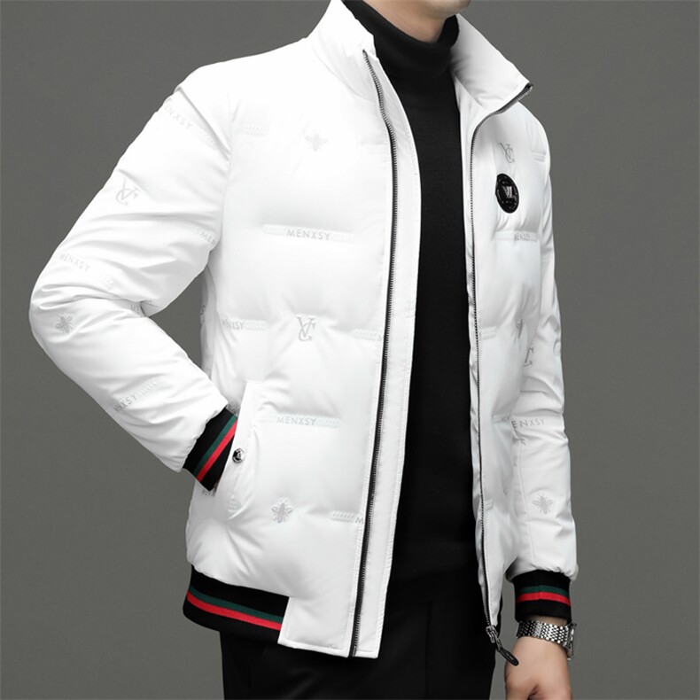 BJY15324钱塘2020-2冬季厚款时尚休闲帅气中年男士羽绒服P235,男装羽绒服,钱塘207-2