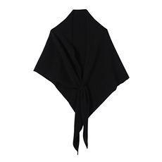 2025年秋季新款纯色简约两用针织女士羊绒围巾时尚休闲通勤百搭，围巾，喜润羊绒