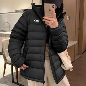 轻薄款排骨羽绒棉服男女短款秋冬短款连帽时尚棉衣外套TT561 P75图片