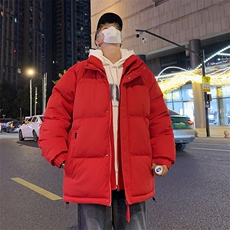 特批85多巴胺色系多配色棉服假两件加厚棉衣外套M8862P-85，男装棉衣，电商A128