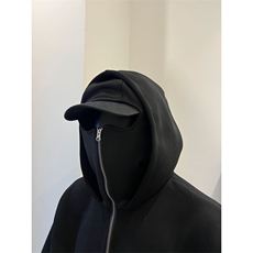 杭州质量版型原版一比一做法悍匪双帽卫衣WNW01-P78加绒88，男装卫衣，星座313A(原308A-2)