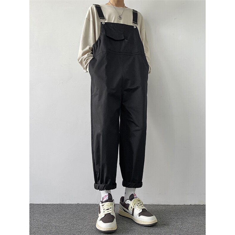 SJ-217-2-K2416春秋季情侣装背带裤男女同款连体衣纯棉休闲裤,男装休闲裤,星座217-2