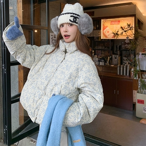 有货【新款】24冬季碎花韩版羽绒服 667-P240-K328图片