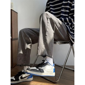 1506A/G3390/P42新款宽松直筒港风潮牌时尚百搭男图片