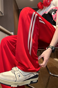 2024 春夏衔接 内景大码美式织带冰丝裤M-5X HK24162-特P35图片