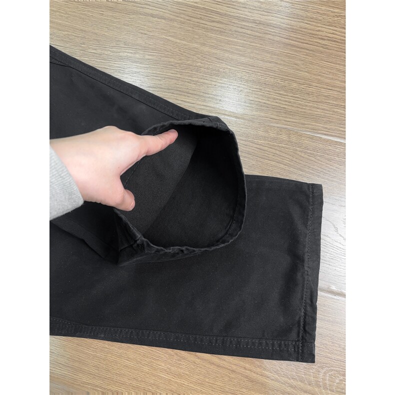 B221美式ins高街暗黑拼接休闲工装洗褪牛仔裤LK25603-特P50控88,男装牛仔裤,电商B221