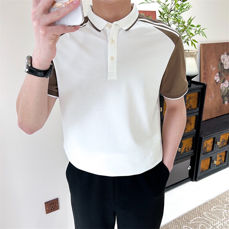 夏季设计款短袖polo衫翻领薄款A3106-P50,男装Polo衫,星座1012-1