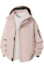 新款男女高品质户外登山服青少年学生冲锋衣夹克外套HS6606，男装夹克，星座1206（原A206）