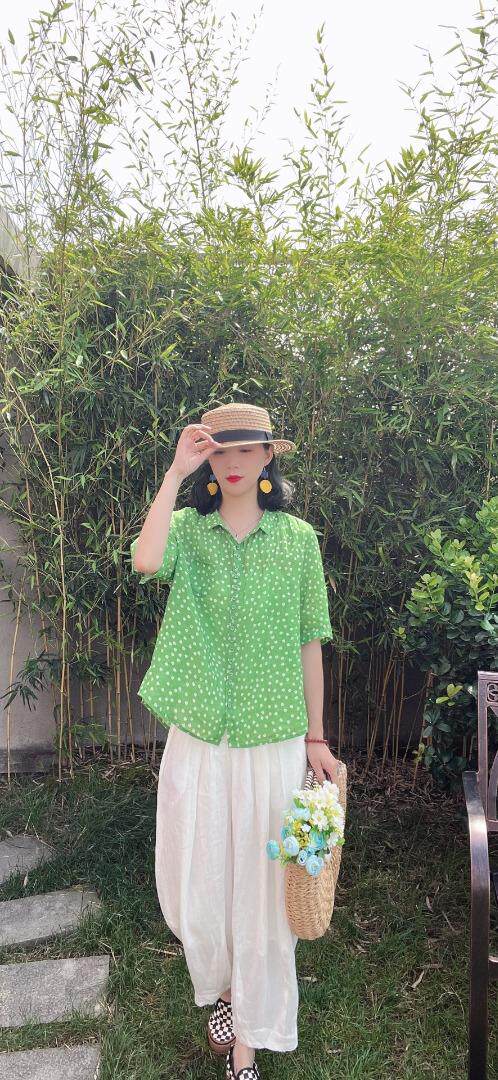 纯苎连衣裙小衫裤子裙子衬衣 时尚风 风淑女风休闲风，女装连衣裙，川哲