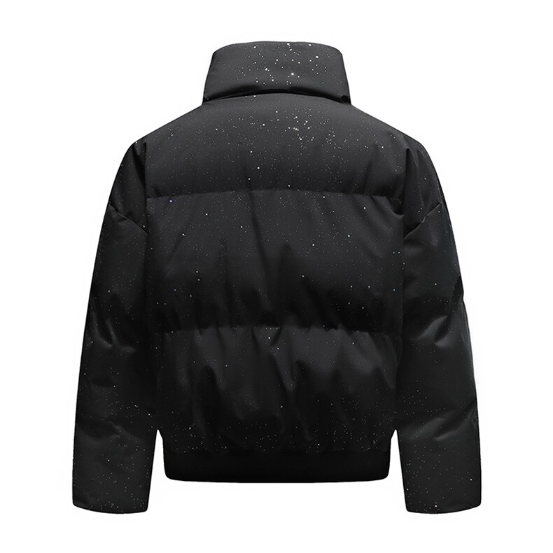 支持二开冬装加棉加厚立领棉服男棉衣外套满天星面包服M821-P75,男装棉衣,电商A441