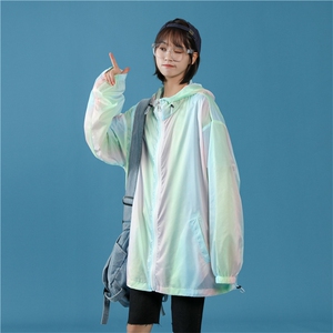 F3050/P38新款七彩防晒衣男夏季防晒服宽松遮阳运动薄款外套夹克图片
