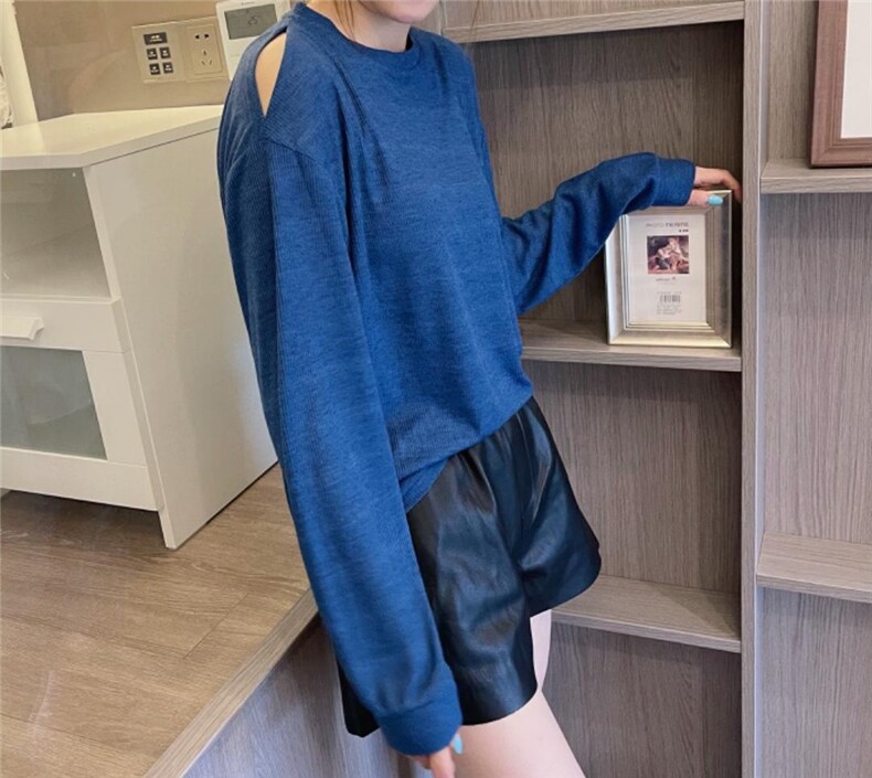 露肩休闲百搭上衣,其它,简单小珍
