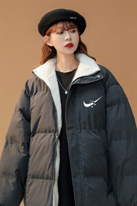 ！2023冬季新款男士加绒加厚棉衣情侣立领棉服外套MY109特P78图片